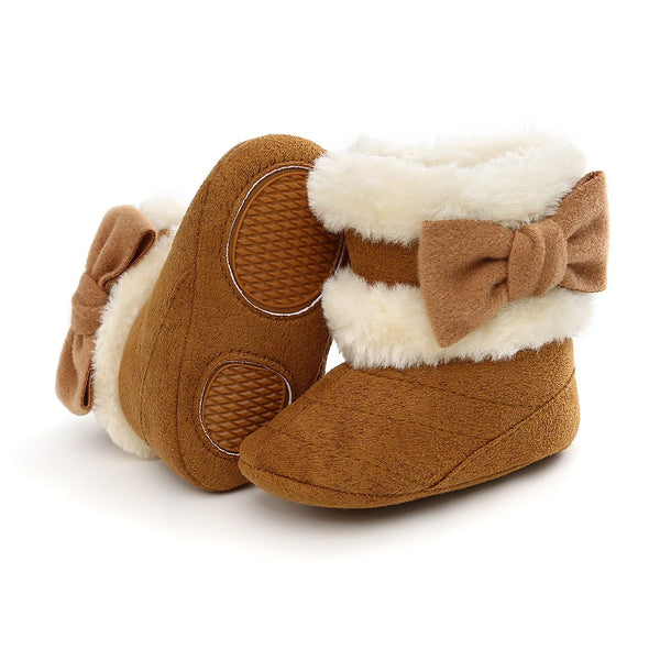 Winter Plush Baby Cotton Shoes.