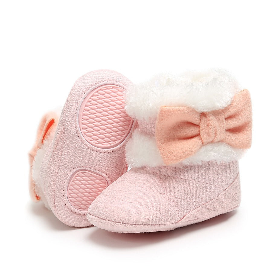 Winter Plush Baby Cotton Shoes.